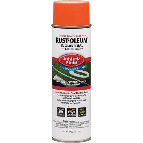 AF1600 Athletic Field Striping Paint, Orange, Aerosol Can Infinity Industrial Services Inc.