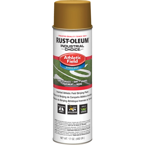 AF1600 Athletic Field Striping Paint, Gold, Aerosol Can Infinity Industrial Services Inc.