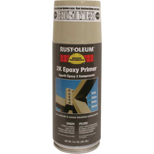 High Performance VK9300 System 2K Epoxy Primer Spray, Beige, 14 oz., Aerosol Can Infinity Industrial Services Inc.