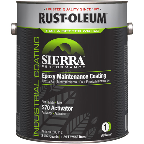 Sierra Performance S70/S71 Water-Based Epoxy Acrylic Primer Activator, Gallon, White Infinity Industrial Services Inc.
