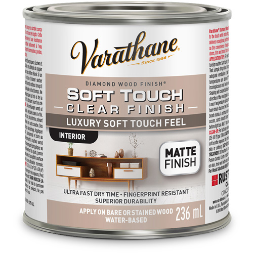 Varathane&reg; Diamond Wood Finish&reg; Coating, 236 ml, Clear, Matte Infinity Industrial Services Inc.