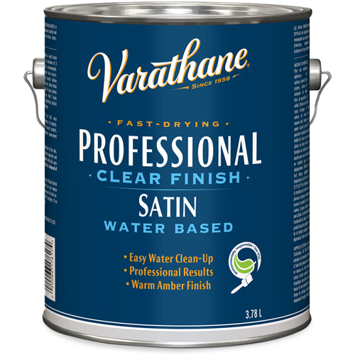 Fini professionnel Varathane, 3,78 L, Transparent, Satin Infinity Industrial Services Inc.