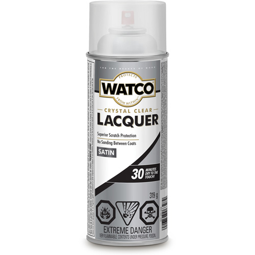 Laque pour bois Watco, 319 g, Transparent, Satin Infinity Industrial Services Inc.