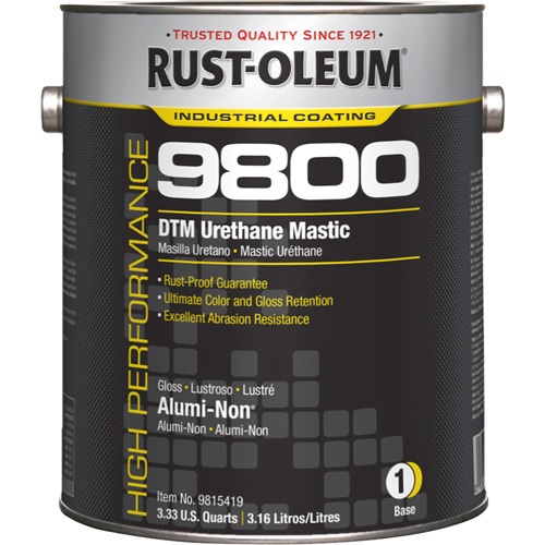 9800 System DTM Urethane Mastic, 1 gal., Alumi-Non, Gloss Infinity Industrial Services Inc.