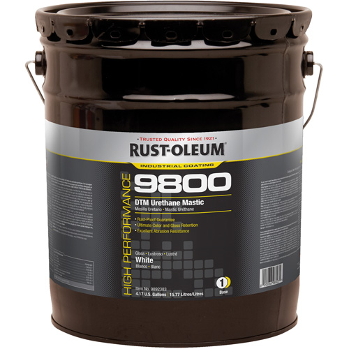9800 System DTM Urethane Mastic, 5 gal., White, High-Gloss Infinity Industrial Services Inc.