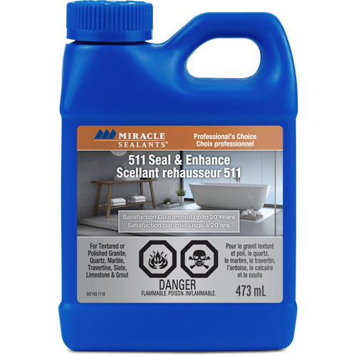 Scellant et rehausseur 511 Miracle Sealants, Cruche Infinity Industrial Services Inc.