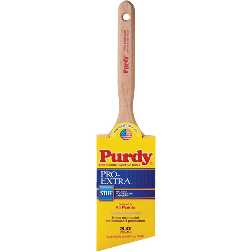 Pro-Extra Glide Paint Brush, Blended Material, Wood Handle, 3" Width Infinity Industrial Services Inc.