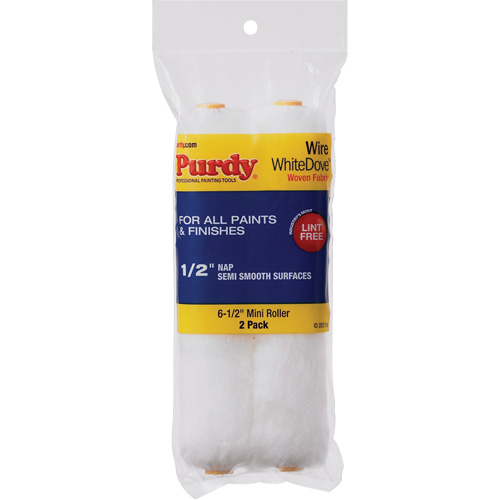 Dove Wire Mini Roller, 12.7 mm (1/2") Nap, 165 mm (6-1/2") L Infinity Industrial Services Inc.