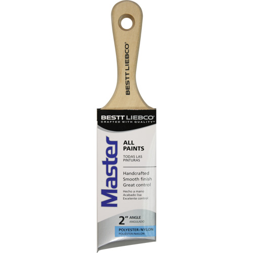 Master Angle Sash Brush, Poly/Nylon, Wood Handle, 2" Width Infinity Industrial Services Inc.