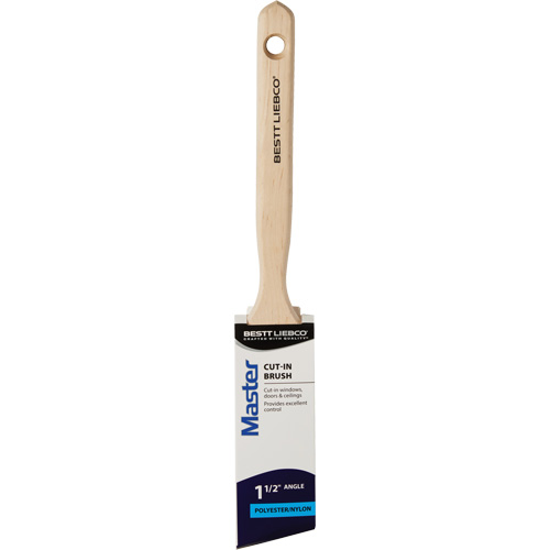 Brosse coup&eacute;e Master, Poly/nylon, Manche Bois, Largeur de 1-1/2" Infinity Industrial Services Inc.