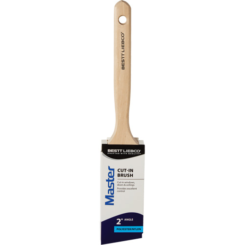 Brosse coup&eacute;e Master, Poly/nylon, Manche Bois, Largeur de 2" Infinity Industrial Services Inc.