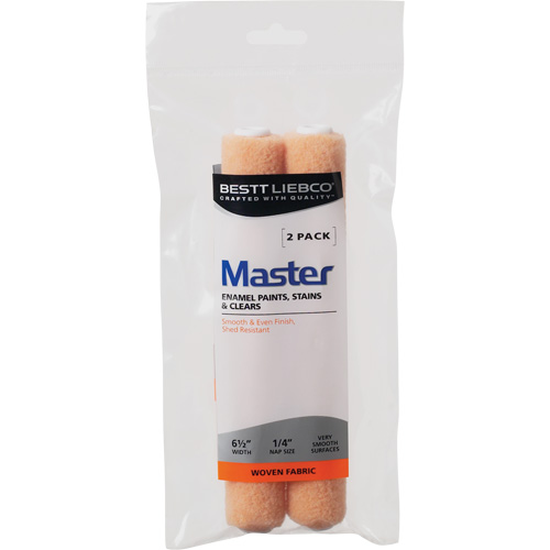 Master Enameler Mini Roller Cover, 6 mm (1/4") Nap, 165.1 mm (6-1/2") L Infinity Industrial Services Inc.
