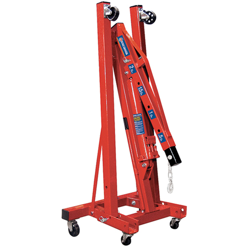 2-Ton Folding Shop Crane, 4000 lbs. (2 tons) Capacity Infinity Industrial Services Inc.