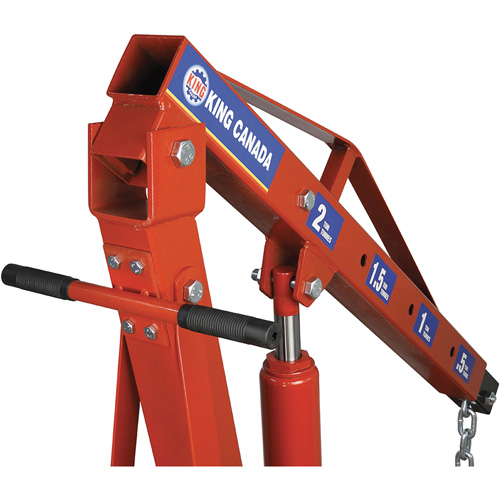 2-Ton Folding Shop Crane, 4000 lbs. (2 tons) Capacity Infinity Industrial Services Inc.