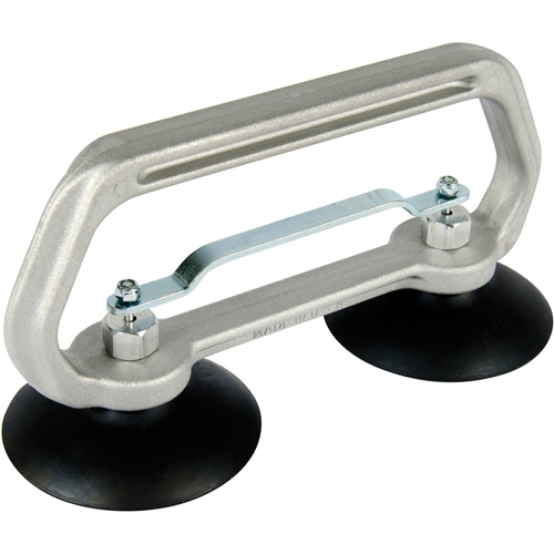 Appareils &agrave; ventouses - Ventouse double industrielle, 50 lb Capacit&eacute;, 4", Barre &agrave; tirer, 10" Longueur de la manche Infinity Industrial Services Inc.