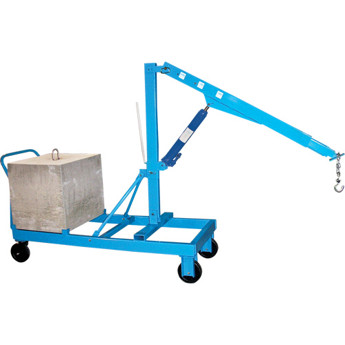 Floor Cranes - Reverse Boom, 8' Lift, 3000 lbs. (1.5 tons), 57" Arm, 78" H Infinity Industrial Services Inc.