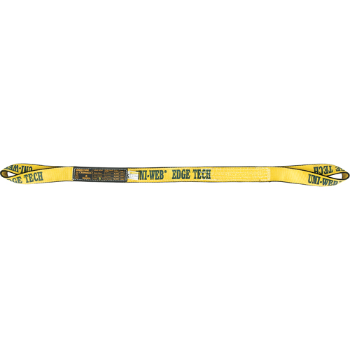 &eacute;lingue de levage en polyester, Pli Double, Oeillets renvers&eacute;s, Type 4, 2" la x 12' lo, Capacit&eacute; verticale 6200 lb Infinity Industrial Services Inc.