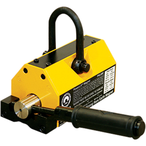 Powerlift&reg; Magnets, 800 lbs. (0.4 tons) Holding Cap., 7-7/8" L x 3-5/8" W x 8-7/8" H Infinity Industrial Services Inc.