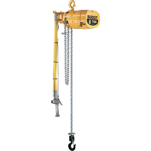 Palans pneumatiques Budgit s&eacute;rie 6000 Infinity Industrial Services Inc.