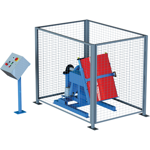 Drum Tumblr Safety Enclosure Infinity Industrial Services Inc.