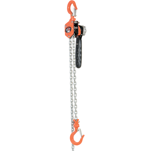 Mini Lever Hoist, 10' Lift, 500 lbs. (0.25 tons) Capacity, Steel Chain Infinity Industrial Services Inc.