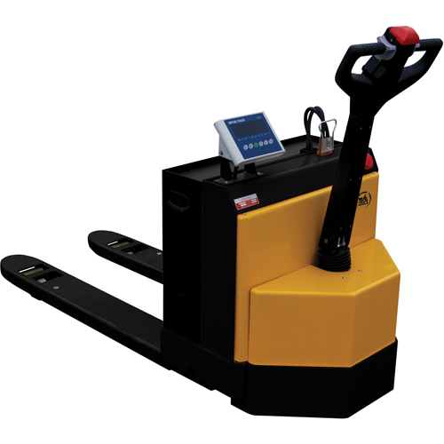 Transpalette &eacute;lectrique motoris&eacute; a/balance, Capacit&eacute; 4500 lb, 48" lo x 30,25" la Infinity Industrial Services Inc.