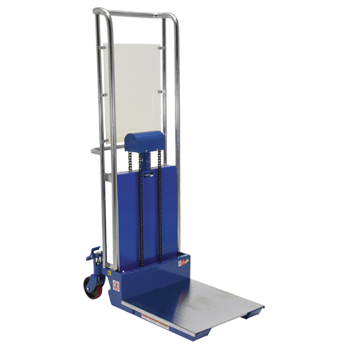 Hefti-Lift Load Stacker, Foot Pump Operated, 880 lbs. Capacity, 59" Max Lift Infinity Industrial Services Inc.