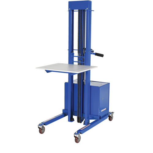 Gerbeur &agrave; levage rapide, M&eacute;canisme &eacute;lectrique, Capacit&eacute; de 400 lb, Levage max de 57" Infinity Industrial Services Inc.