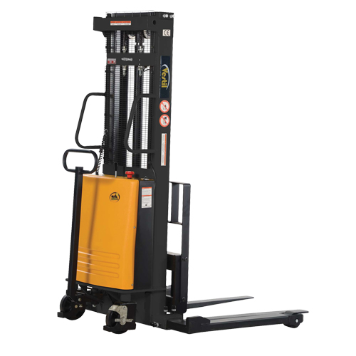 Fork Lift Stacker, Electric Operated, 2000 lbs. Capacity, 63" Max Lift Infinity Industrial Services Inc.
