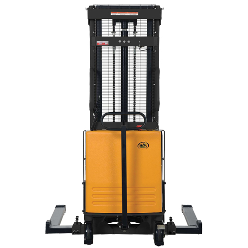Fork Lift Stacker, Electric Operated, 2000 lbs. Capacity, 63" Max Lift Infinity Industrial Services Inc.