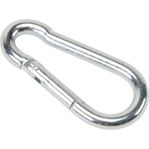 Zinc Plated Snap Hook, 220 lbs (0.11 tons) Working Load Limit, 3/16" Size, 5/16" Eye Infinity Industrial Services Inc.