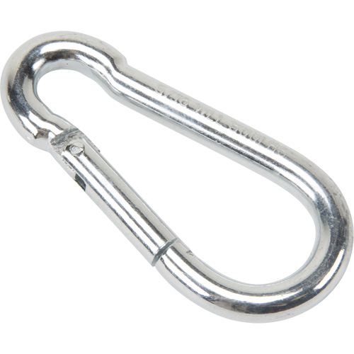Zinc Plated Snap Hook, 500 lbs (0.25 tons) Working Load Limit, 5/16" Size, 1/2" Eye Infinity Industrial Services Inc.