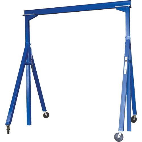 Adjustable Steel Gantry Crane, 10' L, 2000 lbs. (1 tons) Capacity Infinity Industrial Services Inc.