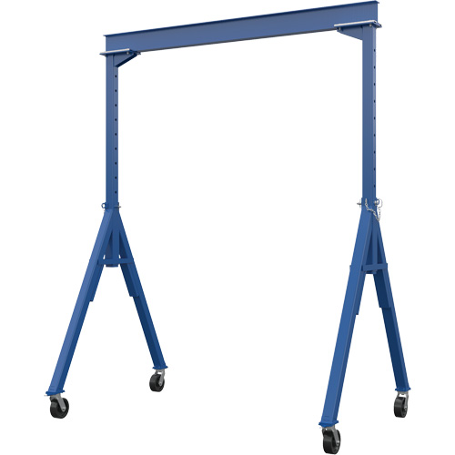 Adjustable Height Gantry Crane, 10' L, 2000 lbs. (1 tons) Capacity Infinity Industrial Services Inc.