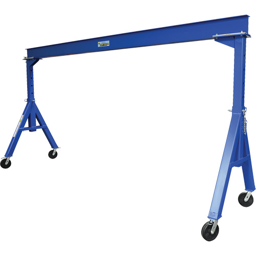 Adjustable Height Gantry Crane, 15' L, 4000 lbs. (2 tons) Capacity Infinity Industrial Services Inc.