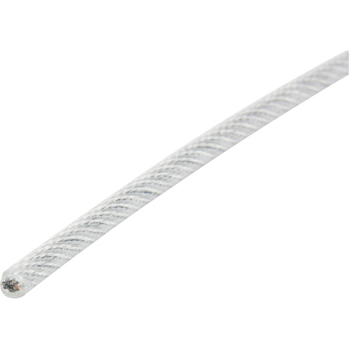 Wire Rope, 1000' (304.8 m) x 1/4", 7000 lbs. (3.5 tons), Galvanized Infinity Industrial Services Inc.