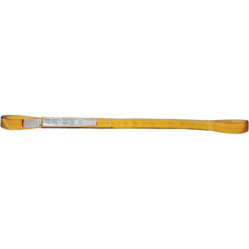 Lifting Sling, Double Ply, Double Eye, Type 3, 2" W x 20' L, 6200 lbs. Vertical Cap. Infinity Industrial Services Inc.