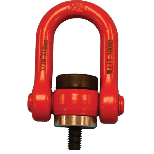 VQ Swivel Hoist Lifting Ring, M14, 21 mm Thread Length, Alloy Steel Infinity Industrial Services Inc.