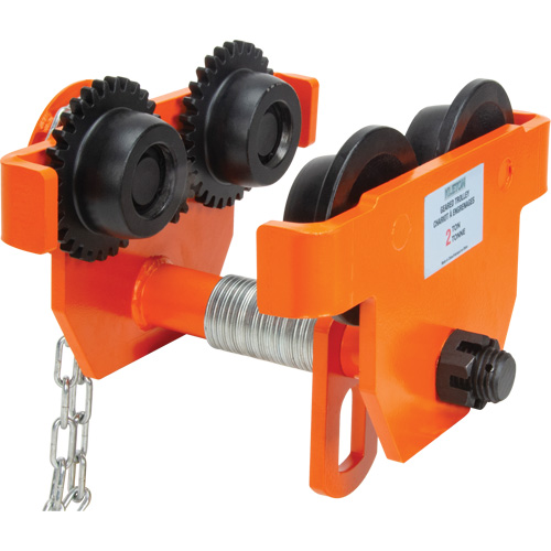 Chariot r&eacute;glable avec plaques de s&eacute;curit&eacute;, 10 000 lb (5 tonnes) Capacit&eacute;, 4-14/16" - 6-7/8" Infinity Industrial Services Inc.