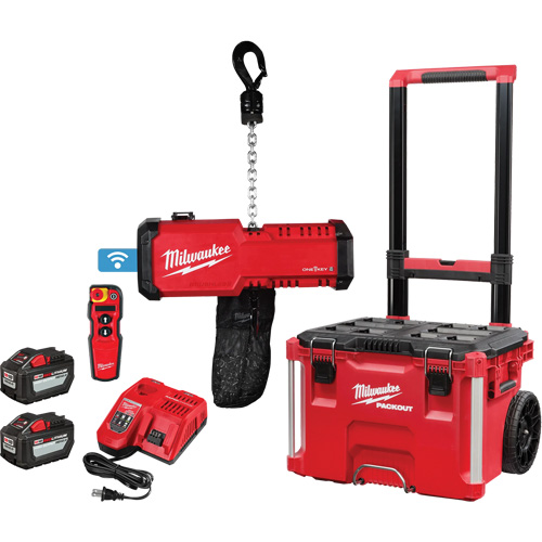 M18 Compact 1-Ton Chain Hoist with ONE-KEY, 2204 lbs. (1 tons) Capacity Infinity Industrial Services Inc.