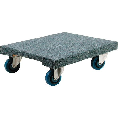 Wood Dollies - Heavy-Duty, Rubber Wheels, 1400 lbs. Capacity, 18" W x 24" D x 7" H Infinity Industrial Services Inc.