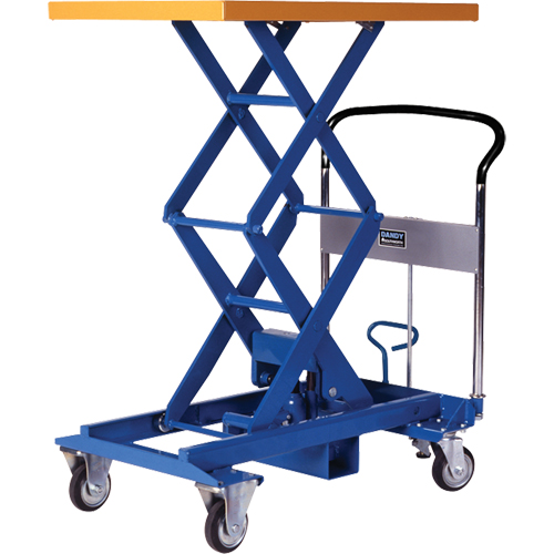 Dandy Lift Scissor Lift Table, 34-4/5" L x 23-3/5" W, Steel, 770 lbs. Capacity Infinity Industrial Services Inc.