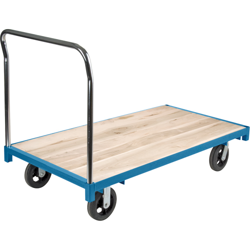 Heavy-Duty Platform Truck, 60" L x 30" W, 2000 lbs. Capacity, Rubber Casters Infinity Industrial Services Inc.