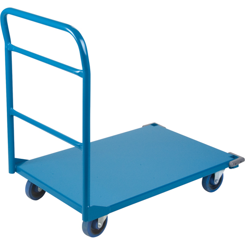 Chariots &agrave; tablettes/plateforme, Acier, 24" la x 36" p x 40" h, Capacit&eacute; de la plateforme 1300 lb Infinity Industrial Services Inc.
