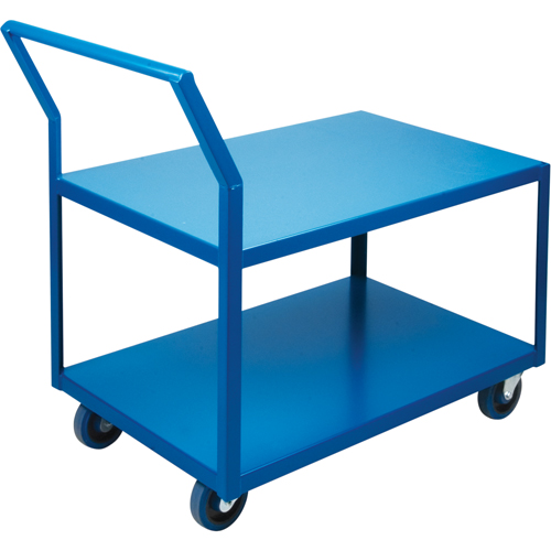 Chariots Surbaiss&eacute;s Robustes, 2 niveaux, 18" la x 30" p x 40" h, 1200 lb Cap Infinity Industrial Services Inc.