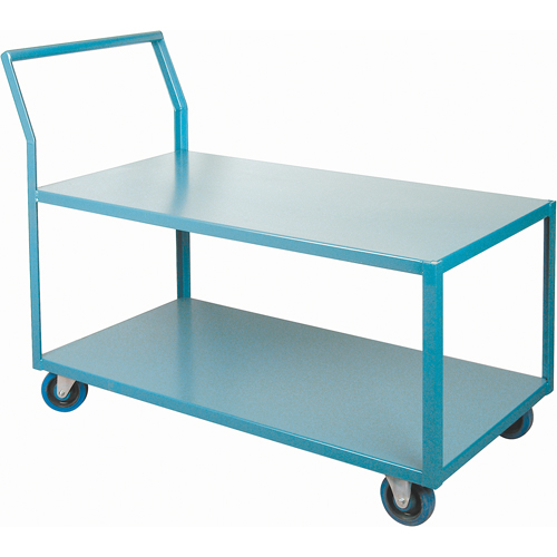 Chariots Surbaiss&eacute;s Robustes, 2 niveaux, 24" la x 48" p x 40" h, 1200 lb Cap Infinity Industrial Services Inc.