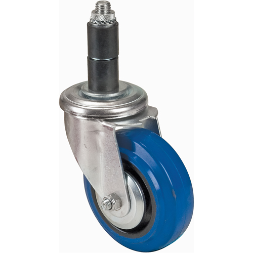 Rubber Stem Caster, Swivel, 4" (101.6 mm) Dia. Infinity Industrial Services Inc.