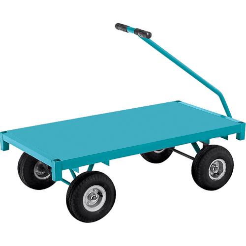Chariots &agrave; plateforme - Chariots wagon ergonomiques &agrave; plateforme, 24" la x 48" la x Capacit&eacute; 1000 lb Infinity Industrial Services Inc.