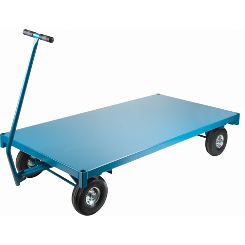 Chariots &agrave; plateforme - Chariots wagon ergonomiques &agrave; plateforme, 36" la x 72" la x Capacit&eacute; 1000 lb Infinity Industrial Services Inc.