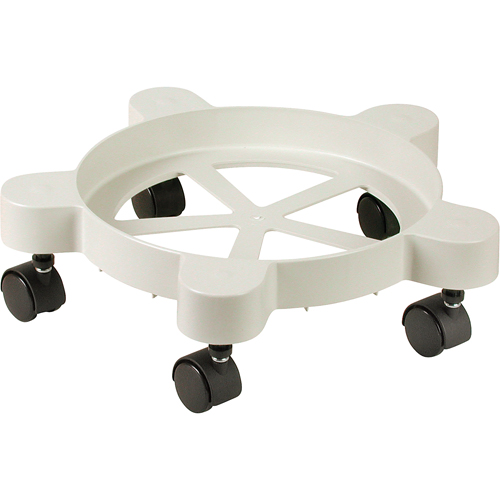 Lil'Dolly Pail Dollies, Plastic, 75 lbs. Capacity, 11" Diameter, Plastic Casters Infinity Industrial Services Inc.